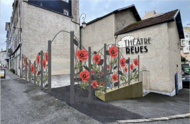 Projet devanture du théâtre